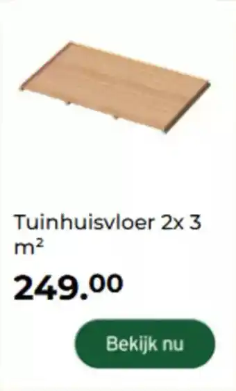 GAMMA Tuinhuisvloer aanbieding