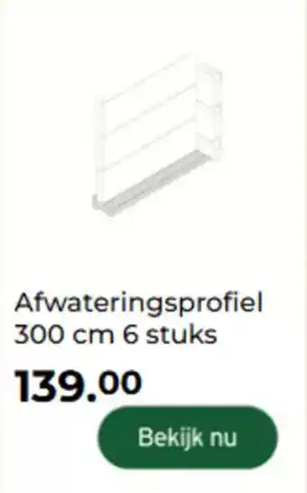 GAMMA Afwateringsprofiel aanbieding