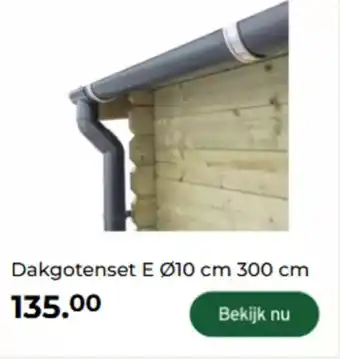 GAMMA Dakgotenset E aanbieding