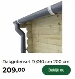 GAMMA Dakgotenset D aanbieding