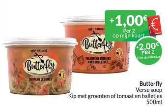 Intermarché Butterfly Verse soep aanbieding