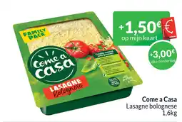 Intermarché Come a Casa Lasagne bolognese aanbieding