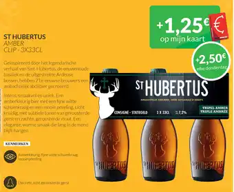 Intermarché St Hubertus Amber aanbieding