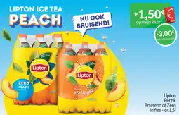 Intermarché Lipton Perzik aanbieding