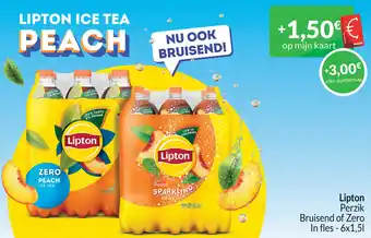 Intermarché Lipton Perzik aanbieding