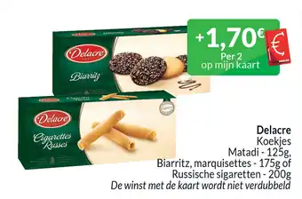 Intermarché Delacre Koekjes aanbieding