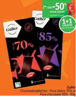 Intermarché Galler Chocoladetabletten aanbieding