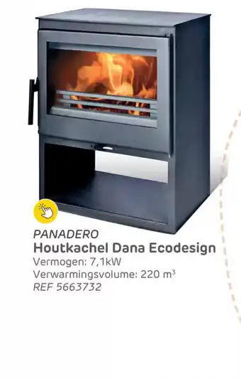 Brico Panadero houtkachel dana ecodesign aanbieding