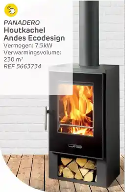 Brico Panadero houtkachel andes ecodesign aanbieding