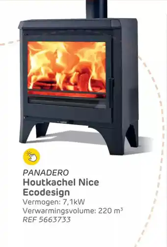 Brico Panadero houtkachel nice ecodesign aanbieding