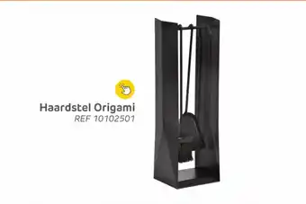 Brico Haardstel Origami aanbieding