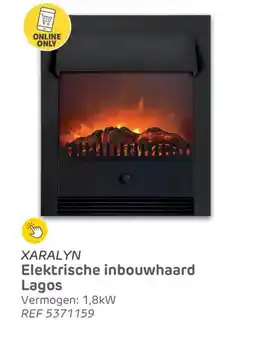 Brico Xaralyn elektrische inbouwhaard lagos aanbieding