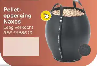 Brico Pellet opberging Naxos aanbieding