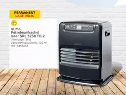 Brico Qlima petroleumkachel laser SRE 3230 TC-2 aanbieding