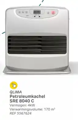 Brico Qlima petroleumkachel SRE 8040 C aanbieding