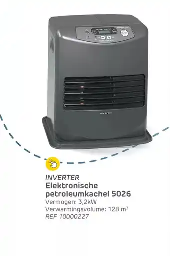 Brico Inverter elektronische petroleumkachel 5026 aanbieding