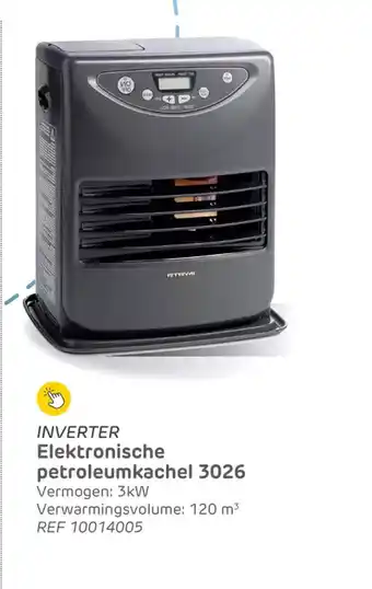 Brico Inverter elektronische petroleumkachel 3026 aanbieding