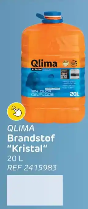 Brico Qlima brandstof kristal aanbieding