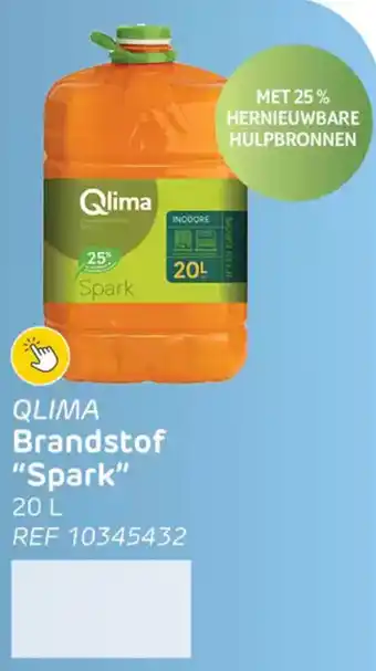 Brico Qlima brandstof spark aanbieding