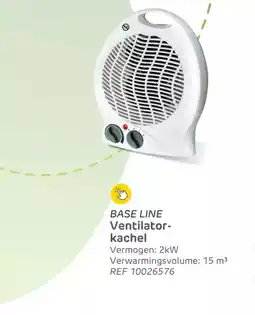 Brico Base line Ventilator kachel aanbieding