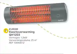 Brico Eurom kwartsverwarming QH1203 aanbieding