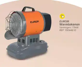 Brico Eurom warmtekanon aanbieding