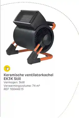 Brico Keramische ventilatorkachel EK3K Still aanbieding