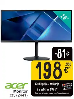 Cora Acer monitor aanbieding