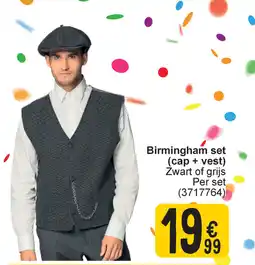 Cora Birmingham set cap + vest aanbieding