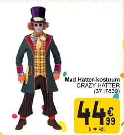 Cora Mad hatter kostuum crazy hatter aanbieding