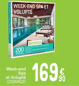 Cora Week end Spa et Volupté aanbieding