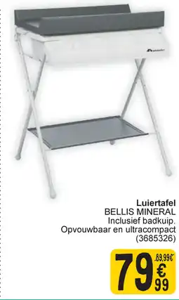 Cora Luiertafel bellis mineral aanbieding