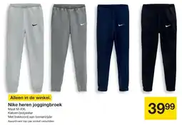 Zeeman Nike heren joggingbroek aanbieding