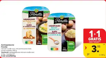 Carrefour Market Aardappelpuree Florette aanbieding