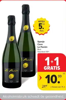 Carrefour Market Spanje Cava La Pasión aanbieding