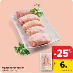 Carrefour Market Kippenbovenbouten aanbieding