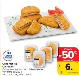 Carrefour Market Croc met kip Carrefour aanbieding