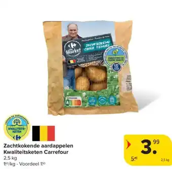 Carrefour Market Zachtkokende aardappelen Kwaliteitsketen Carrefour aanbieding