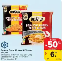 Carrefour Market Gamma Oven, Airfryer & Friteuse Belviva aanbieding