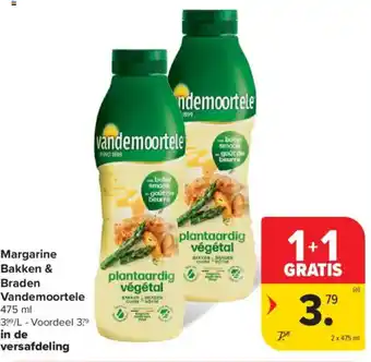 Carrefour Market Margarine Bakken & Braden Vandemoortele aanbieding