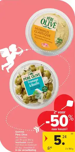 Carrefour Market Gamma Père Olive aanbieding