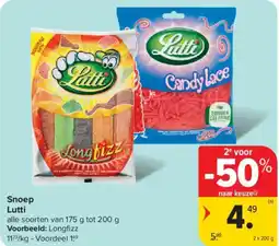 Carrefour Market Snoep Lutti aanbieding