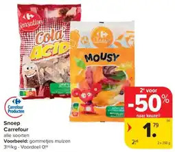 Carrefour Market Snoep Carrefour aanbieding