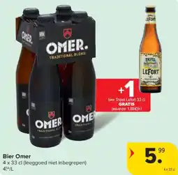 Carrefour Market Bier Omer aanbieding