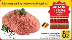 Cora Varkens-en rundergehakt aanbieding