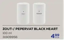 Supra Bazar ZOUT-/ PEPERVAT BLACK HEART 100 ml aanbieding