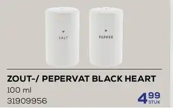 Supra Bazar ZOUT-/ PEPERVAT BLACK HEART 100 ml aanbieding