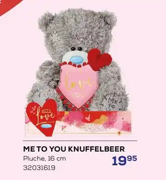 Supra Bazar ME TO YOU KNUFFELBEER Pluche, 16 cm aanbieding