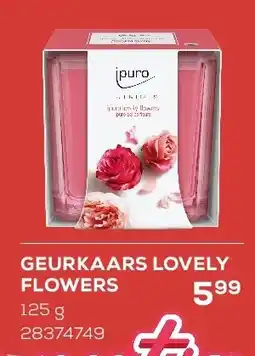 Supra Bazar GEURKAARS LOVELY FLOWERS 125 g aanbieding