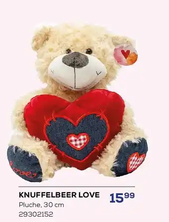 Supra Bazar KNUFFELBEER LOVE Pluche, 30 cm aanbieding